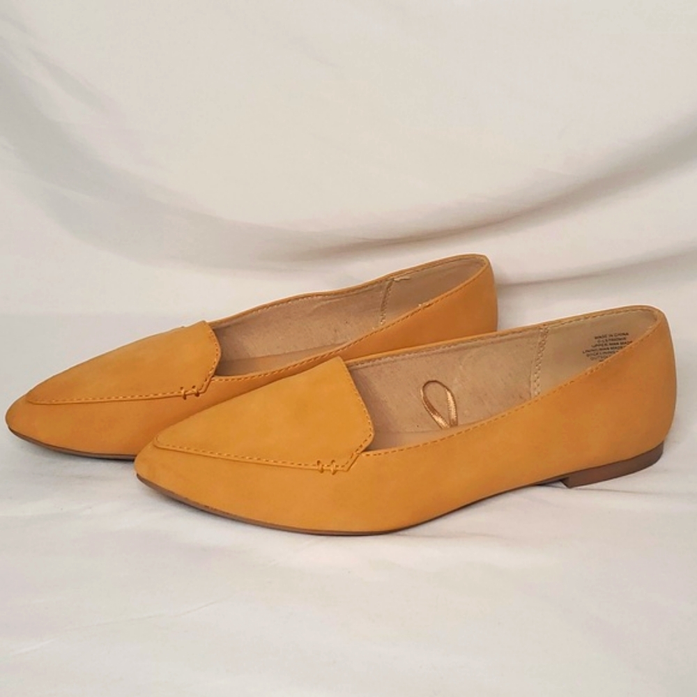 Shoes Flats Coconuts by Matisse Yellow Pointed Toe Spring Easter Casual